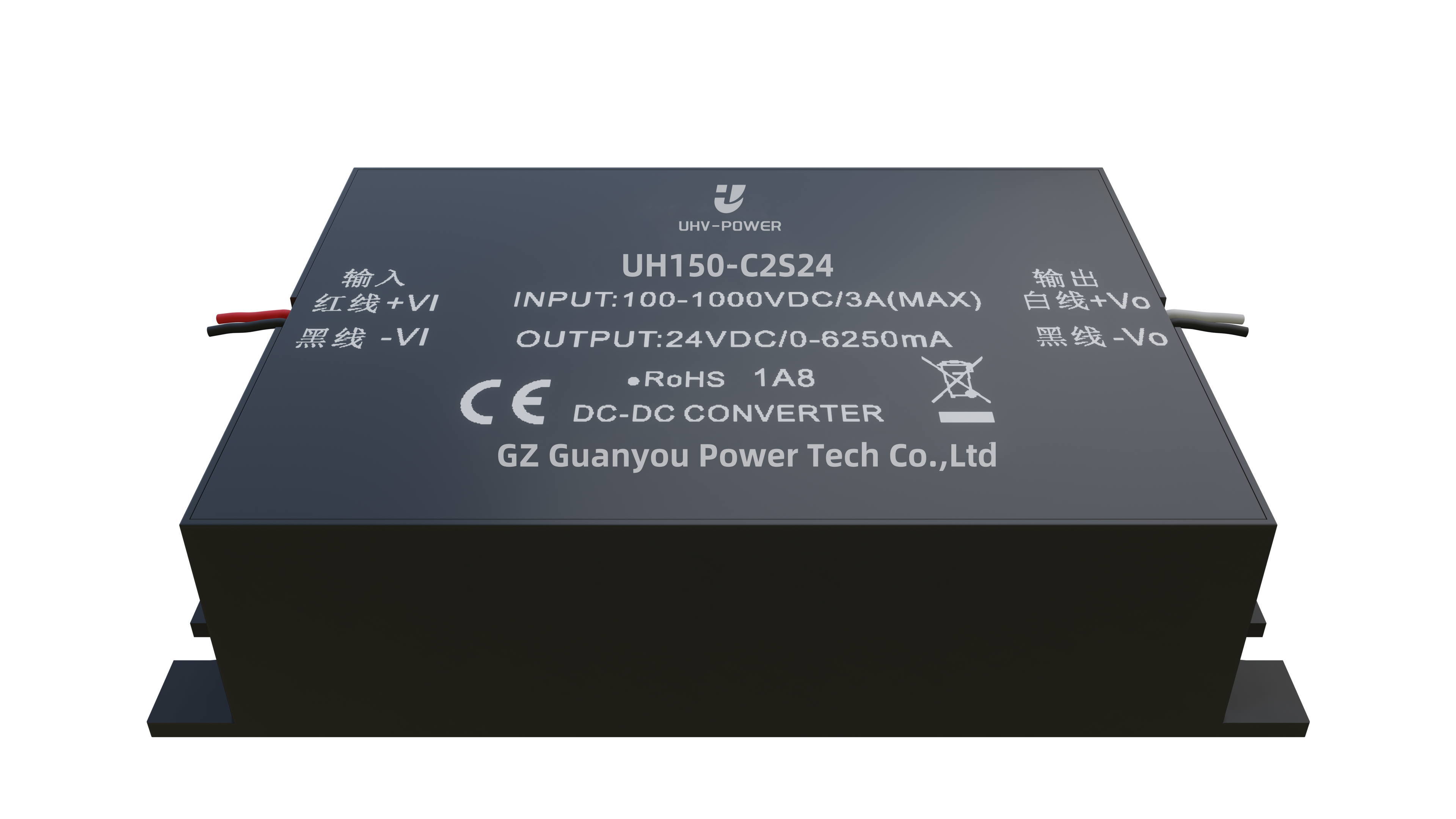 60W/150W家庭儲能專用高壓輸入DC-DC輔助模塊電源-通過CE認證